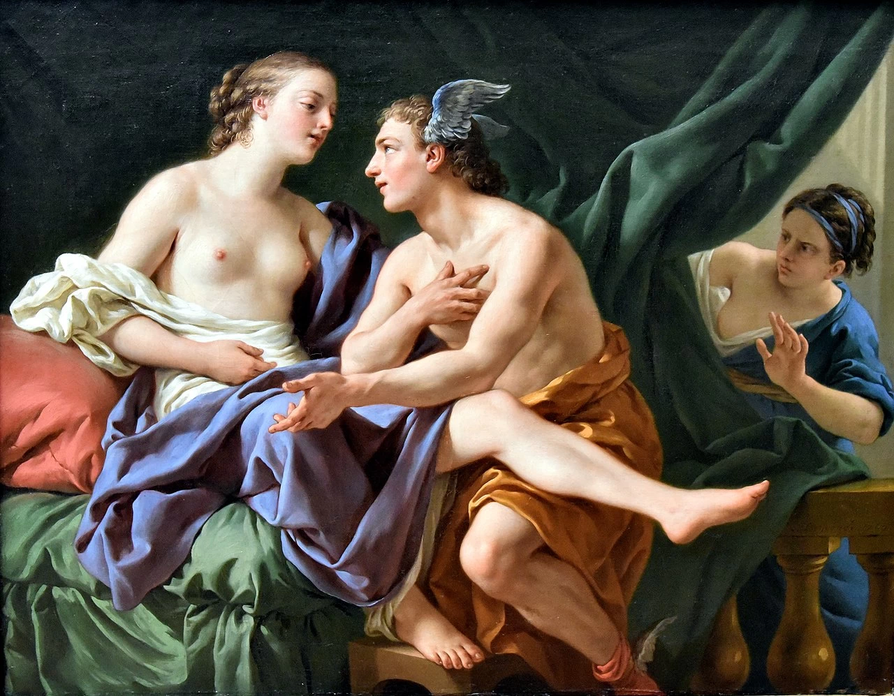 Mercurio, Herse e Aglaura - Nationalmuseum, Stoccolma
